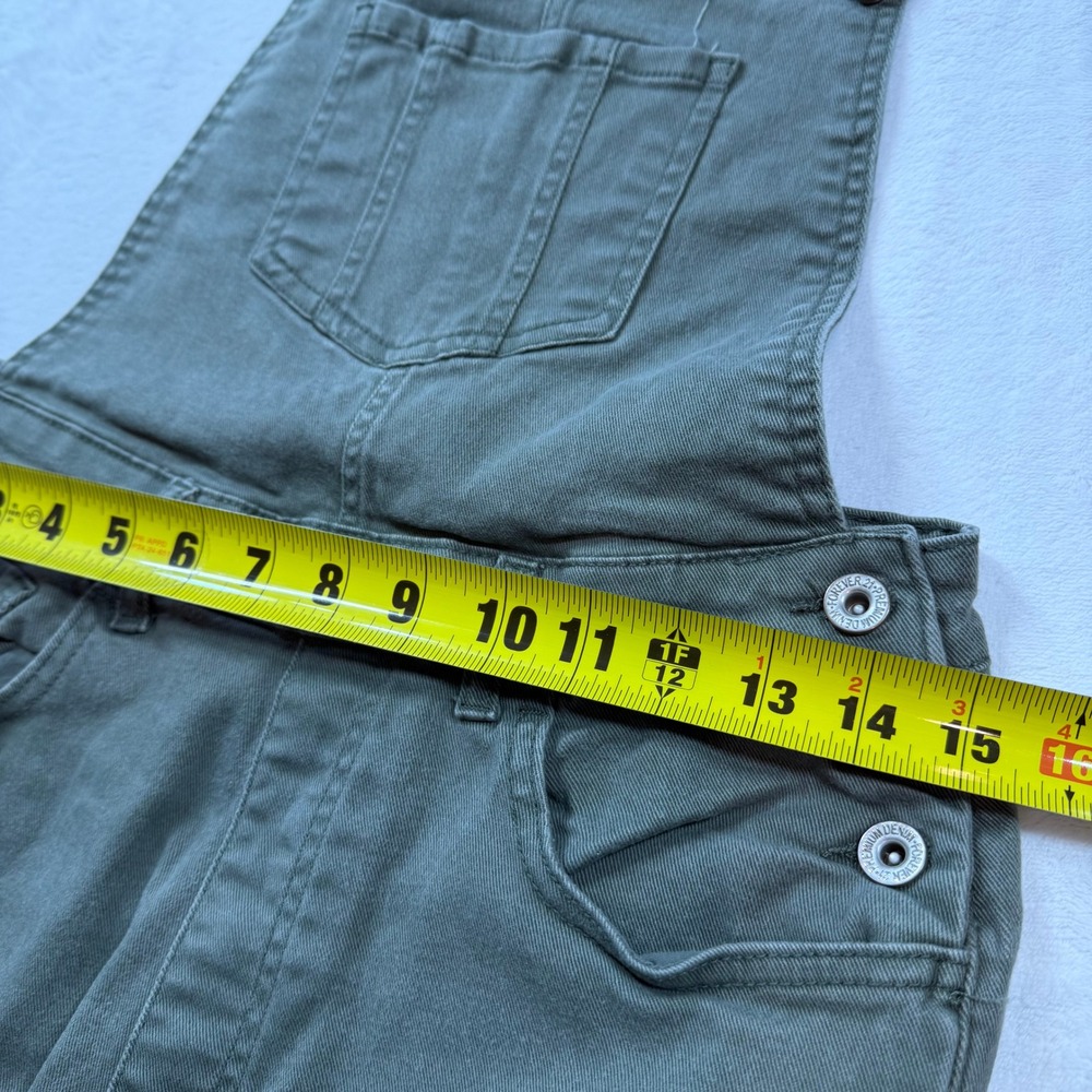Forever 21 Olive Green Cargo Denim Overalls - Picture 13 of 13
